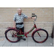 Складной велосипед Спутник 24 ХВЗ.Складной велосипед с колёсам 24 .