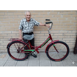 Складной велосипед Спутник 24 ХВЗ.Складной велосипед с колёсам 24 .